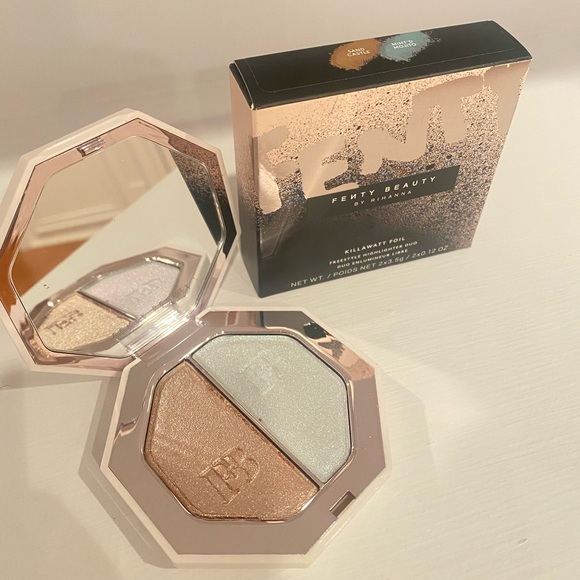 Fenty Beauty Other - 🎀HOST PICK x 2!!!!🎀FENTY BEAUTY KILLAWATT FOIL FREESTYLE HIGHLIGHTER DUO